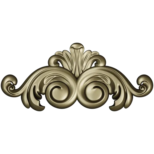 Rococo Acanthus Decorative STL for CNC