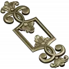 Regal Palmette Cartouche - STL 3D Model for CNC