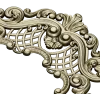 Рокайльный картуш - 3D STL модель для фрезера