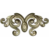 Baroque Acanthus Cartouche for CNC (STL 3D model)