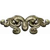 Baroque Acanthus Cartouche for CNC (STL 3D model)