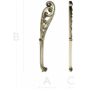 Decorative Acanthus Scroll Leg - STL 3D Model for CNC