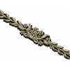 Floral Laurel Bouquet STL for CNC - Decorative Horizontal Applique