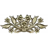 Флорентийский цветочный картуш - 3D модель STL для ЧПУ