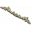Rococo floral swag 3D model STL for CNC