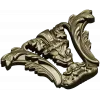 Baroque Corner Acanthus STL