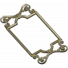 Ornate Rococo Vertical Frame STL for CNC