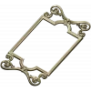 Ornate Rococo Vertical Frame STL for CNC