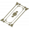 Ornamental Rectangular Panel - STL 3D Model for CNC