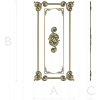Ornamental Rectangular Panel - STL 3D Model for CNC