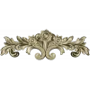 Rococo floral cartouche STL for CNC