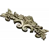 Rococo floral cartouche STL for CNC
