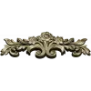 Rococo floral cartouche STL for CNC