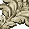 Acanthus Leaf Vertical Ornament STL for CNC