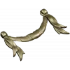 Baroque Ribbon Swag STL 3D Model for CNC