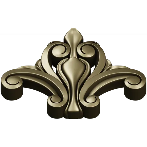 Картуш Флоренция - stl модель для ЧПУ, акантовый декор