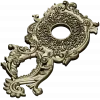 Baroque Rosette Applique STL for CNC