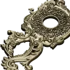 Baroque Rosette Applique STL for CNC