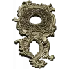 Baroque Rosette Applique STL for CNC