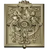 Cherubic Medallion Relief STL