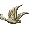 Dove Relief STL - Decorative 3D Model for CNC