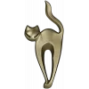 STL модель "Кошачья грация" - 3D модель stl для ЧПУ