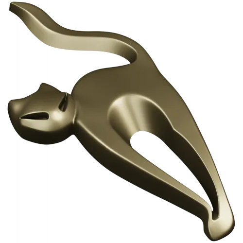 STL модель "Кошачья грация" - 3D модель stl для ЧПУ