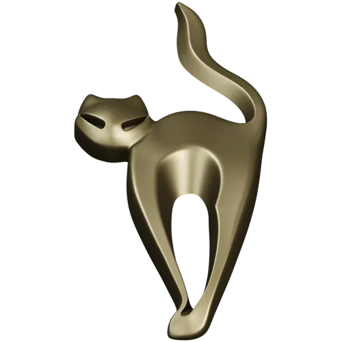 STL модель "Кошачья грация" - 3D модель stl для ЧПУ