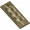 Braided Vertical Panel STL for CNC Router