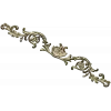 Rococo Floral Scroll STL for CNC - High-Relief 3D Model