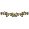 Shell & Acanthus Horizontal Applique STL 3D Model for CNC