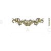 Shell & Acanthus Horizontal Applique STL 3D Model for CNC