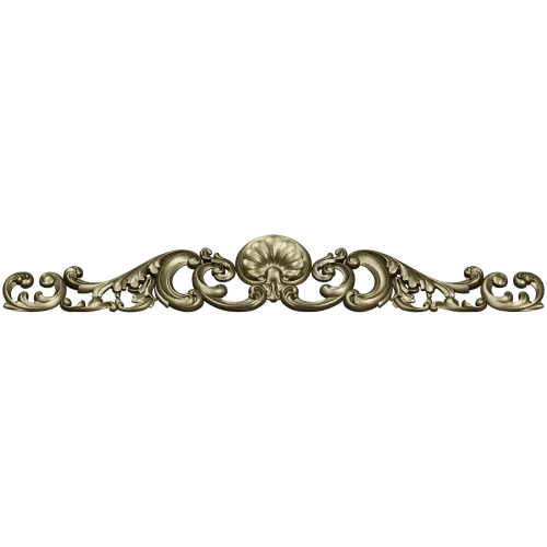 Baroque Shell Crest STL for CNC Router
