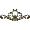 Rococo Acanthus Cartouche STL 3D model for CNC
