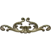 Rococo Acanthus Cartouche STL 3D model for CNC
