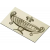 Рельефная панель с классической урной - STL 3D модель для ЧПУ