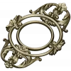 Baroque Acanthus Medallion - STL 3D model for CNC