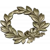 Laurel Wreath Relief STL for CNC