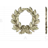 Laurel Wreath Relief STL for CNC