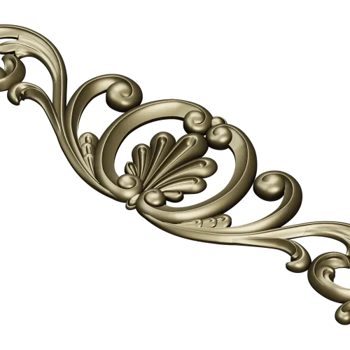 Ракушечный картуш - 3D модель STL для ЧПУ