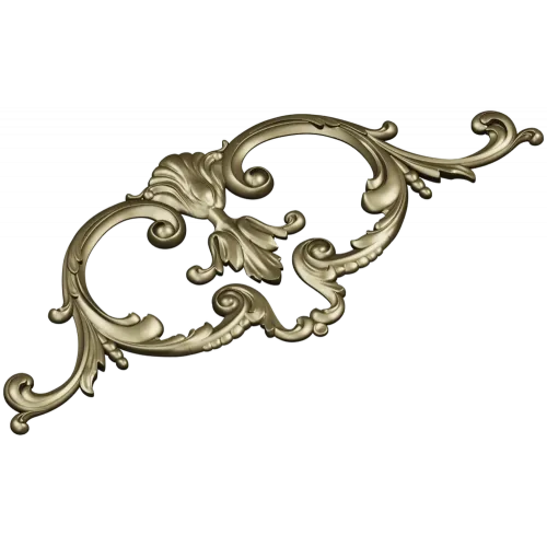 Флорентийский картуш - декоративная 3D модель STL для ЧПУ