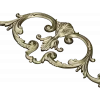 Флорентийский картуш - декоративная 3D модель STL для ЧПУ