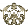 Baroque Shell Cartouche - STL 3D Model for CNC