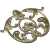Baroque Shell Cartouche - STL 3D Model for CNC