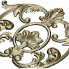 Baroque Shell Cartouche - STL 3D Model for CNC
