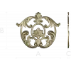 Baroque Shell Cartouche - STL 3D Model for CNC