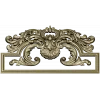 Rococo Acanthus Pediment STL for CNC milling