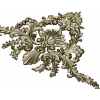 Aurielle Acanthus Cartouche - STL 3D model for CNC