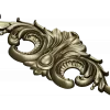 Baroque Acanthus Cartouche - STL 3D Model for CNC Router