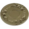 Floral Wreath Medallion STL for CNC
